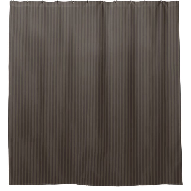 HAMbyWG - Shower Curtain - Chocolate (Front)