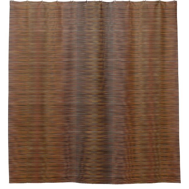 HAMbyWG - Shower Curtain - Colourful Bronze (Front)