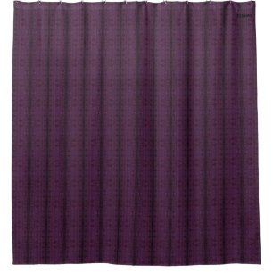 HAMbyWG - Shower Curtain - India Ink Amethyst