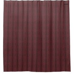 HAMbyWG - Shower Curtain - India Ink Indian Apple