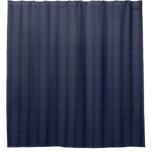 HAMbyWG - Shower Curtain - India Ink Indigo