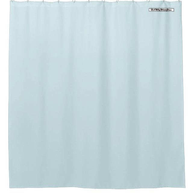 HAMbyWG - Shower Curtain - Seafoam (Front)