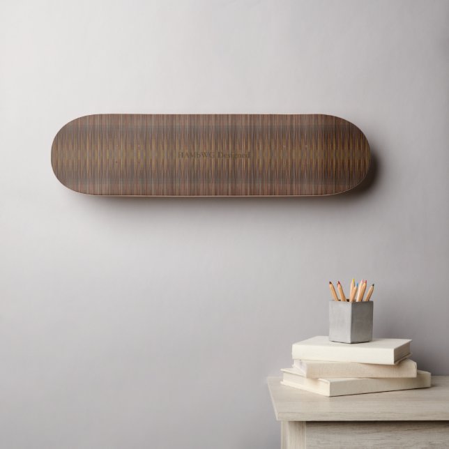 HAMbyWG - Skateboard - Image name is Bronze (Wall Art (Horz))