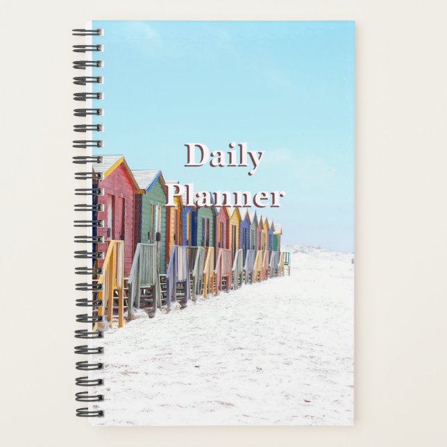 HAMbyWG - Small Daily - Beach Huts Planner (Front)