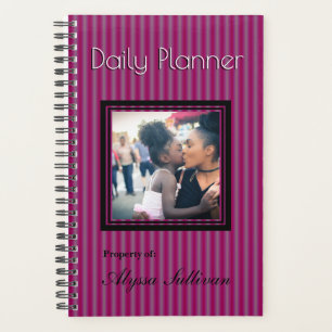 HAMbyWG - Small Daily Planner - Rich Magenta