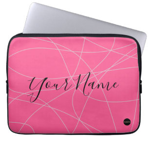 HAMbyWG - "Squiggle" Design in any colour Laptop Sleeve
