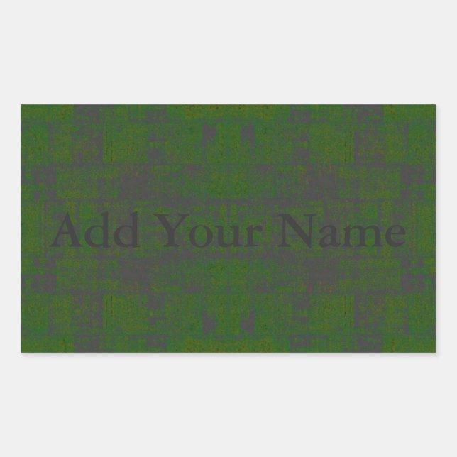 HAMbyWG - Stickers - Distressed Green (Front)