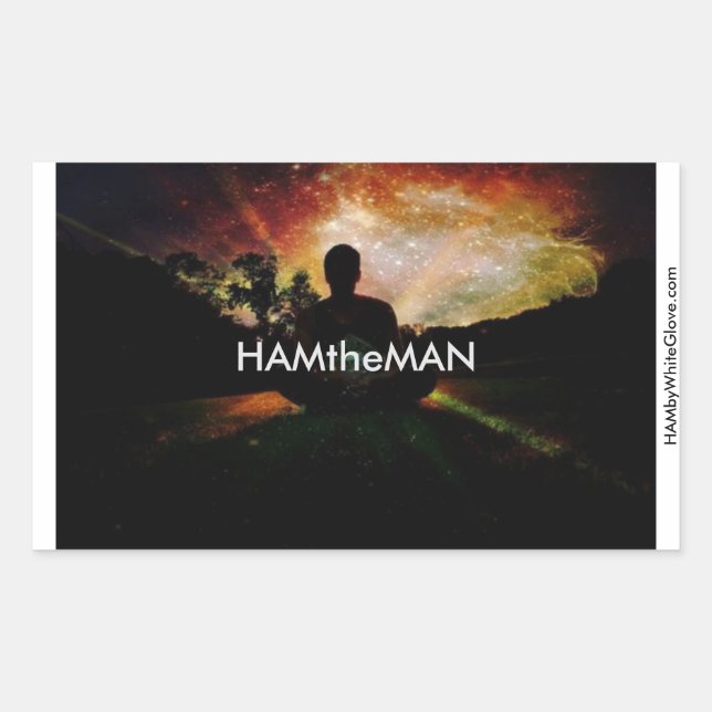 HAMbyWG - Stickers - HAMtheMAN (Front)