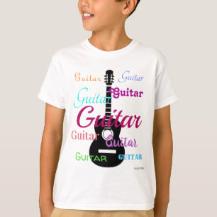 HAMbyWG - T Shirt - Multi-Colour - Guitar