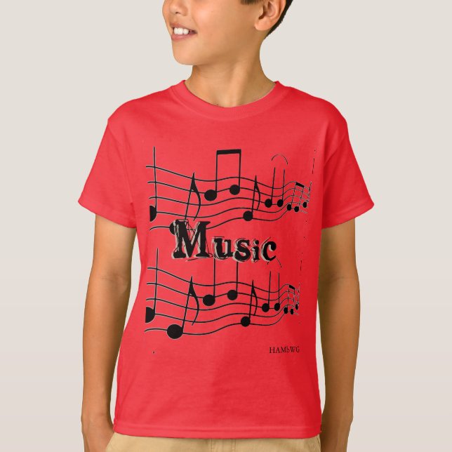 HAMbyWG - t-shirt - Music (Front)