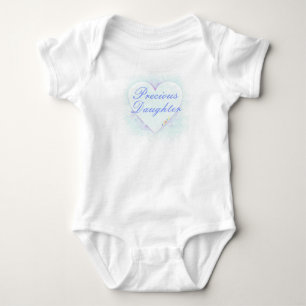 HAMbyWG - T-Shirt - Precious Daughter Purple Baby Bodysuit