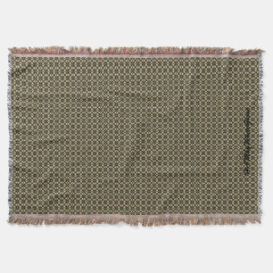 HAMbyWG - Throw Blanket - Gold & Black