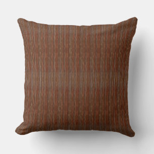 HAMbyWG - Throw Pillow 20" - Rust Brown