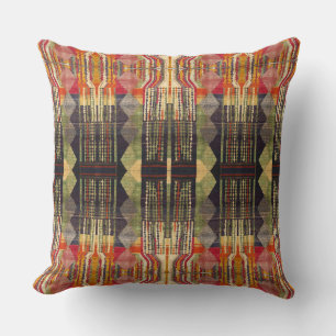 HAMbyWG - Throw Pillow - Bohemian Tribal