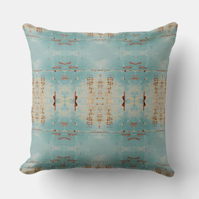 HAMbyWG Throw Pillow - Turqoise (Front)