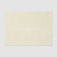 HAMbyWG - Tissue Paper - Sweet Creme