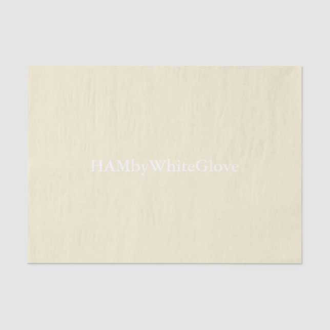 HAMbyWG - Tissue Paper - Sweet Creme (Front)