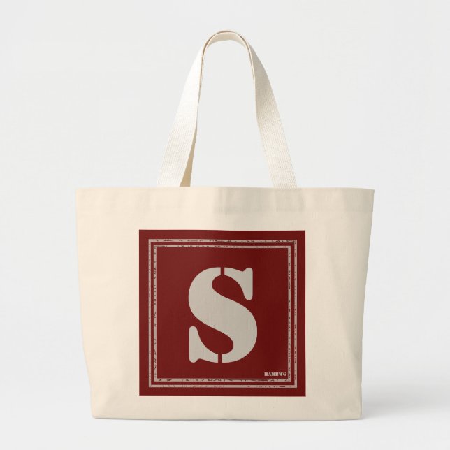 HAMbyWG - Tote Bag -  Initial Tote (Front)
