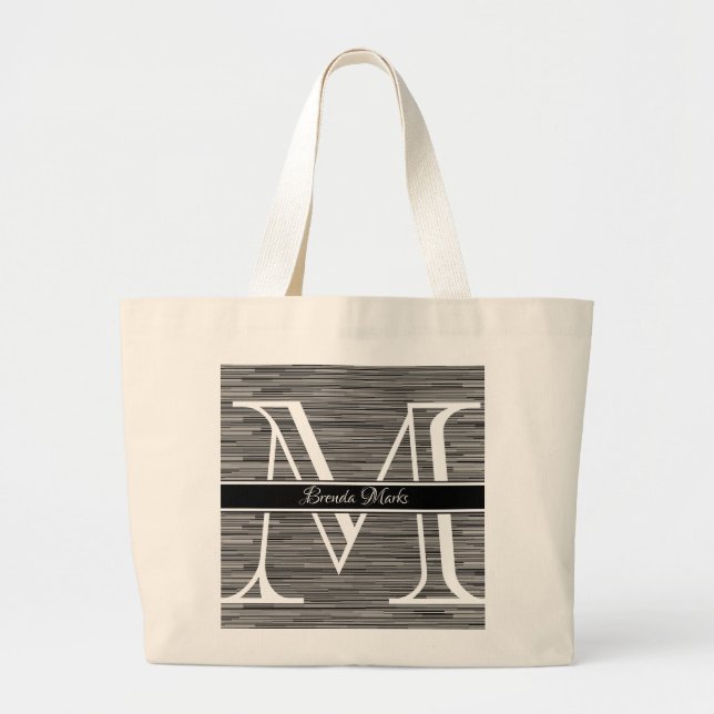 HAMbyWG - Tote Bag - Initial w Name (Front)