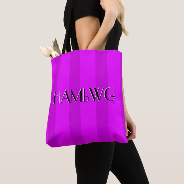 HAMbyWG - Tote Bag  - Violet/Violet (Close Up)