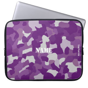 HAMbyWG - Vintage Look Camouflage in any Colour Laptop Sleeve