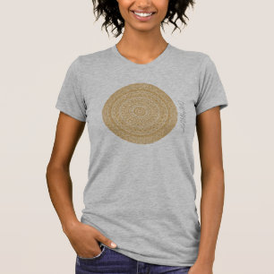 HAMbyWG - Womens Boho Circle in Ochre T-Shirt