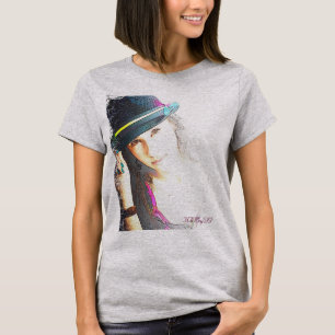 HAMbyWG Women's Burnout T-Shirt - Beautiful 1