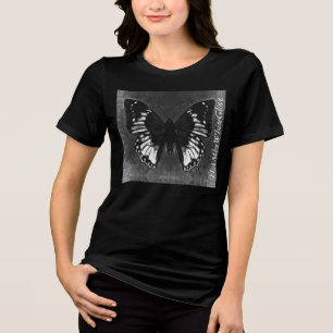 HAMbyWG - Women's T-Shirt - Butterfly Tri-Blend Shirt