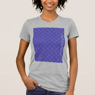 HAMbyWG - Women's T-Shirt - Lavender chequered