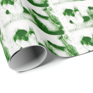 HAMbyWG - Wrapping Paper - Skateboarder Green/Wh