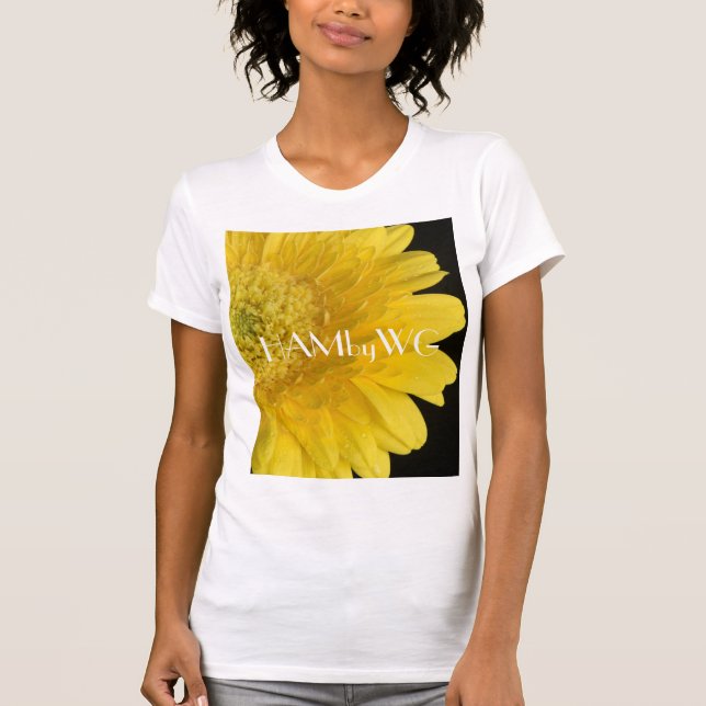 HAMbyWG Yellow Gerber Daisies T-Shirt (Front)