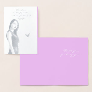 HAMbyWG You have touched my life Foil Card