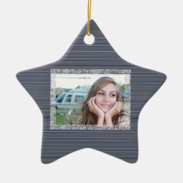 HAMbyWhiteGlove - Keepsake Photo Ornament (Front)