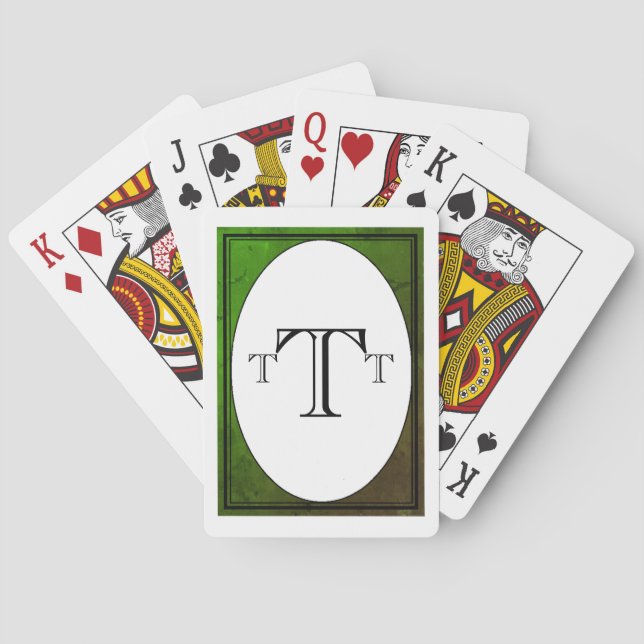 HAMbyWhiteGlove - Playing Cards - Green (Back)