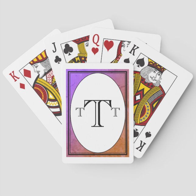 HAMbyWhiteGlove - Playing Cards - "Greenleaf" (Back)