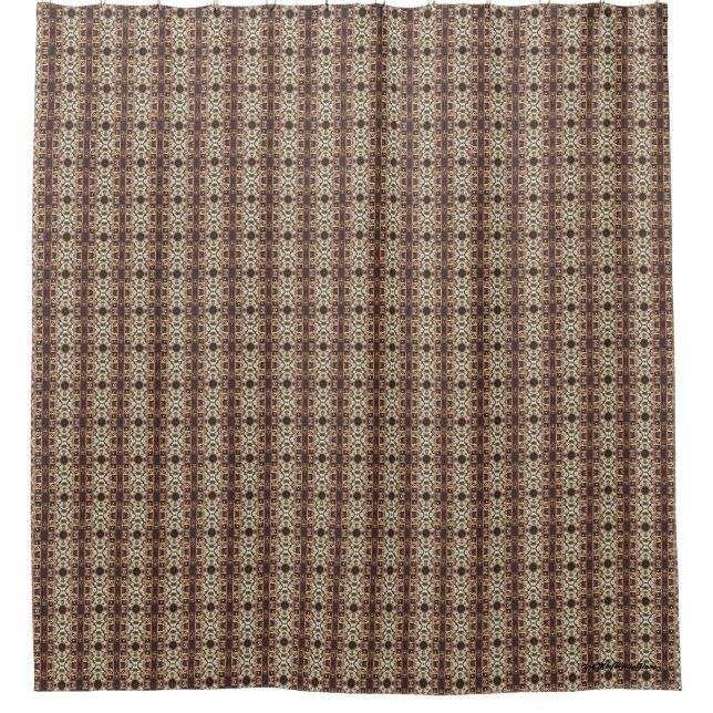 HAMbyWhiteGlove Shower Curtain - Victorian (Front)