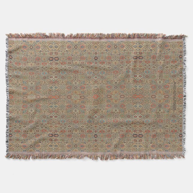 HAMbyWhiteGlove - Throw Blanket - Pale Bohemian (Front)