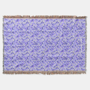 HAMbyWhiteGlove - Throw Blanket - Purple Camou