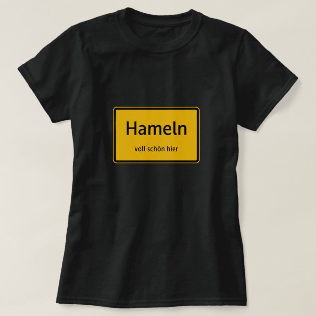 Hameln Women T-shirt shirt shirt (Design Front)