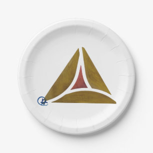 Hamentashen Purim Cookie Plates 