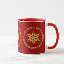 Hamentashen Star of David Mug