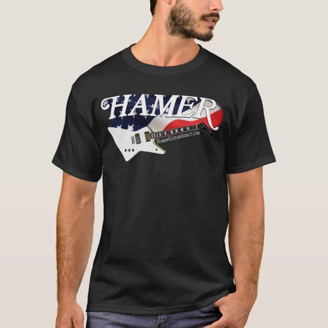Hamer White Standard T-Shirt (Front)