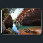 Hamersley Gorge, Karijini National Park - Magnet<br><div class="desc">Amazing Hamersley Gorge,  Karijini National Park,  Western Australia - Pemium Magnet</div>