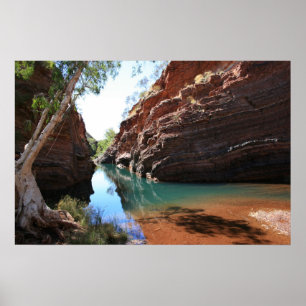 Hamersley Gorge, Karijini National Park - Poster