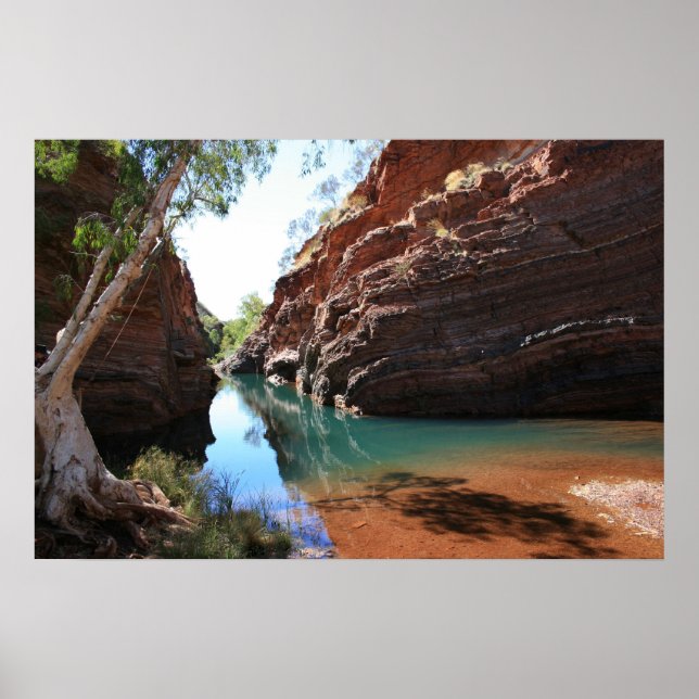 Hamersley Gorge, Karijini National Park - Poster (Front)