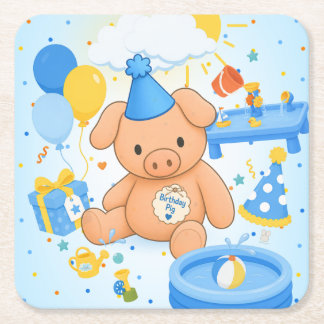 Hamhock's Splashtastic! Storybook Paper Coasters
