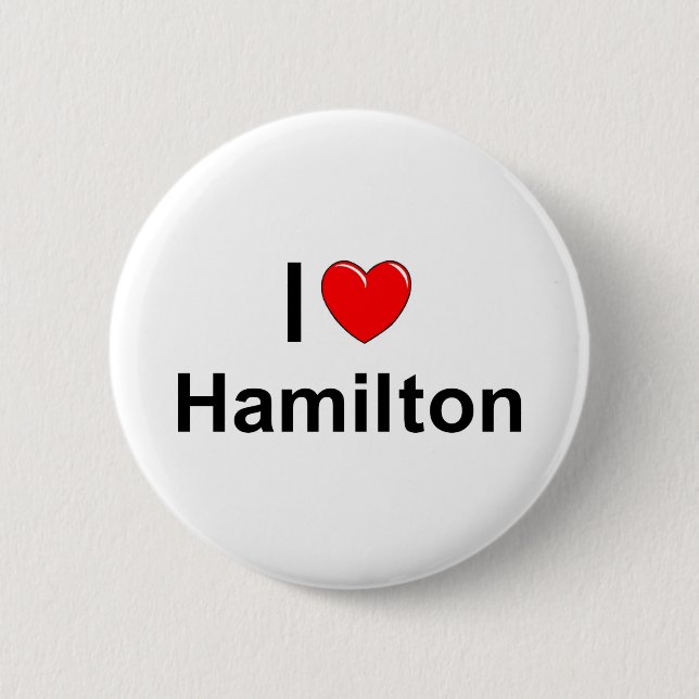 Hamilton 6 Cm Round Badge (Front)
