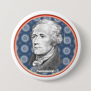 Hamilton 7.5 Cm Round Badge