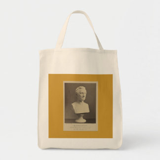 Hamilton bust grocery tote