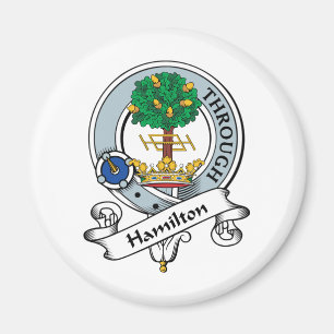 Hamilton Clan Badge Magnet